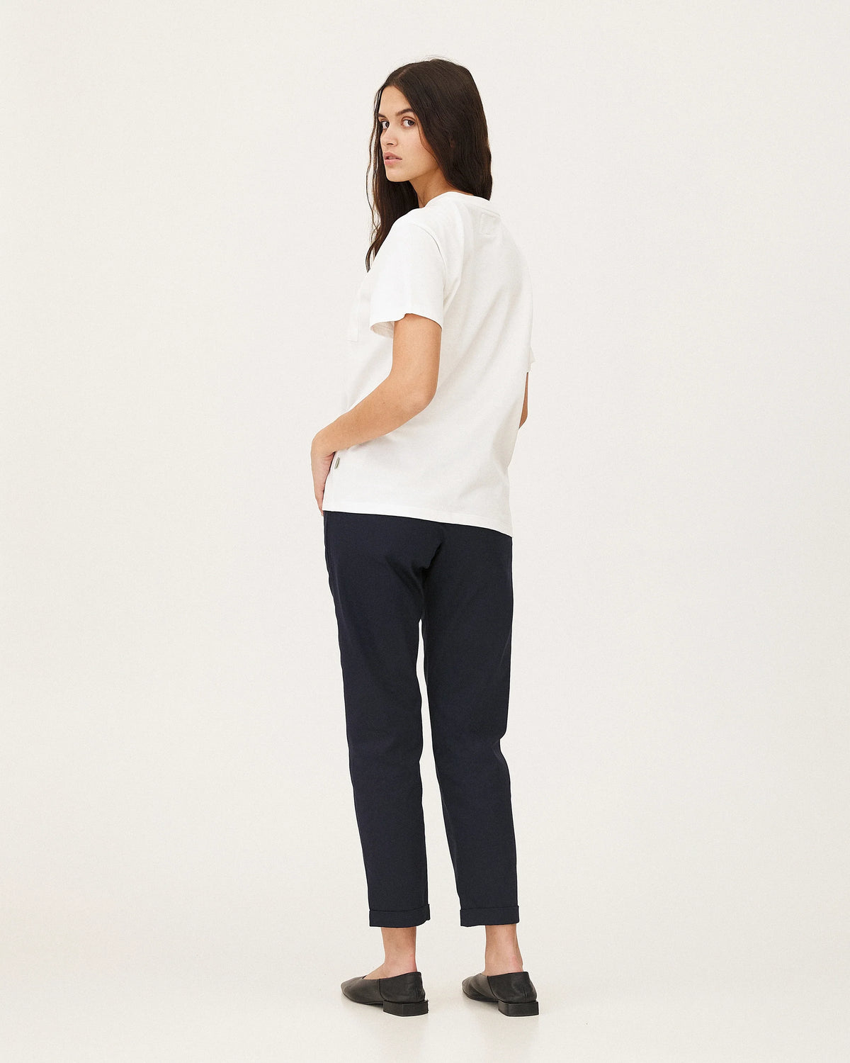 Pantalon Sienna Navy Coton