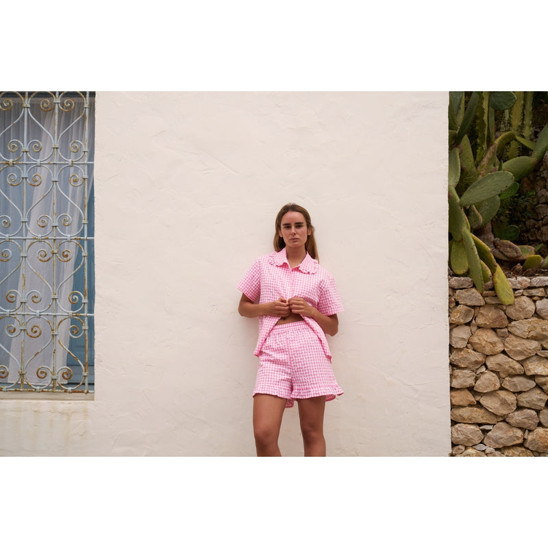 Camisa Siesta - Rosa