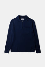 Maglione In Maglia Signature Navy