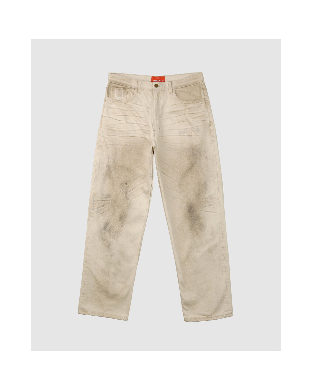 Jeans Signature Baggy - Naturlig - Herr