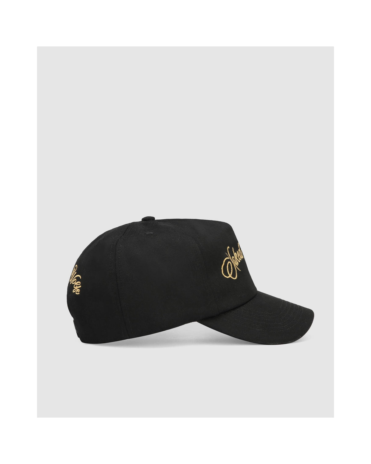 Czapka z daszkiem Signature - Czarno-złota - Unisex