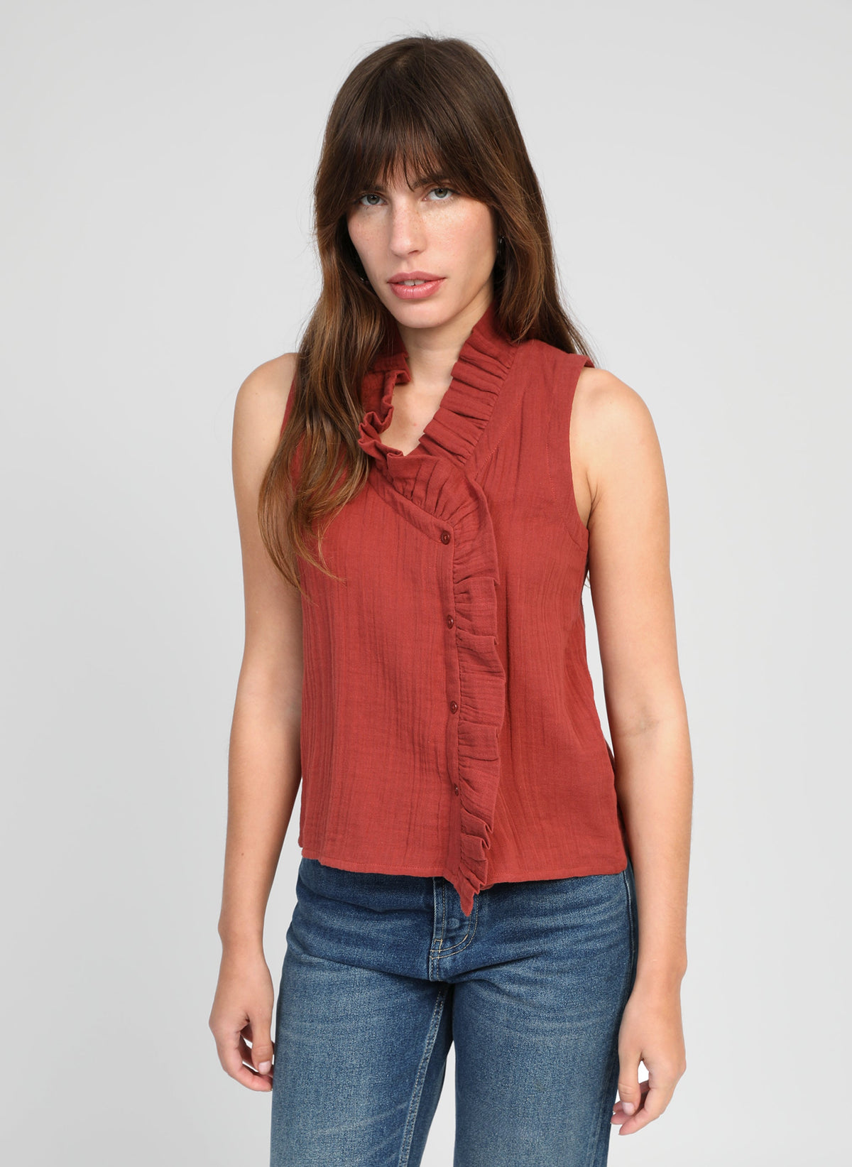 Chemise Siloe Chocolat