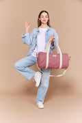 Sac Polochon Simon - Rose Blush