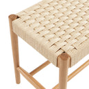 Banc Motto - Chêne Massif Et Corde