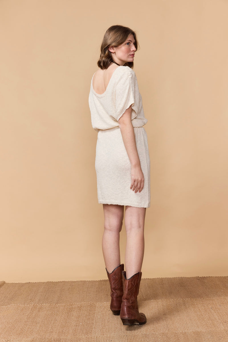 Singapore Dress - Ecru