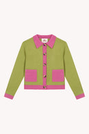 Cardigan Dahlia Vert