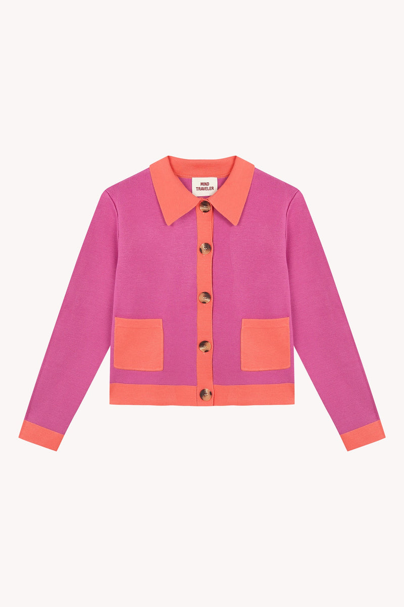 Cardigan Dahlia Rose