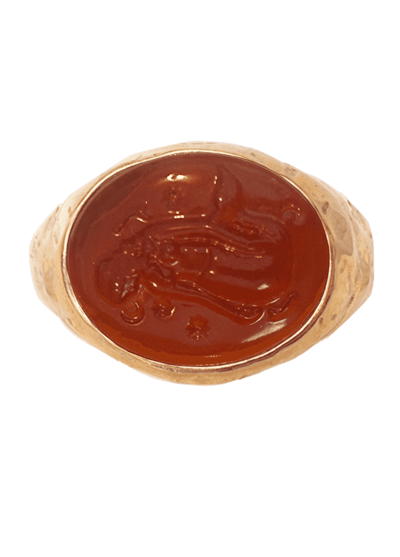 Bague Sirena Garnet Oro