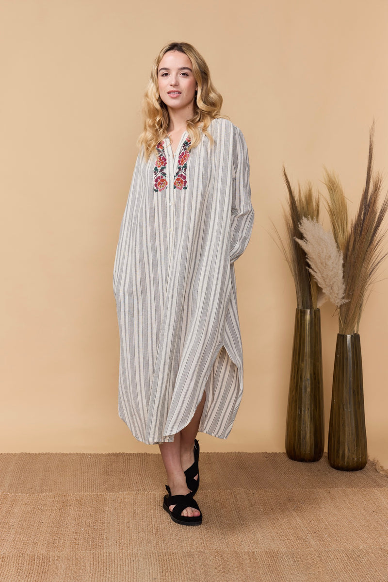 Sismik Dress - Stripe