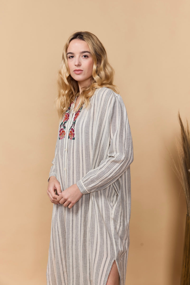 Sismik Dress - Stripe