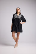 Vestido Corto - Sister Court - Negro