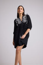 Vestido Corto - Sister Court - Negro