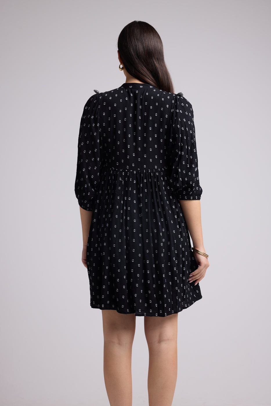 Vestido Corto - Sister Court - Negro