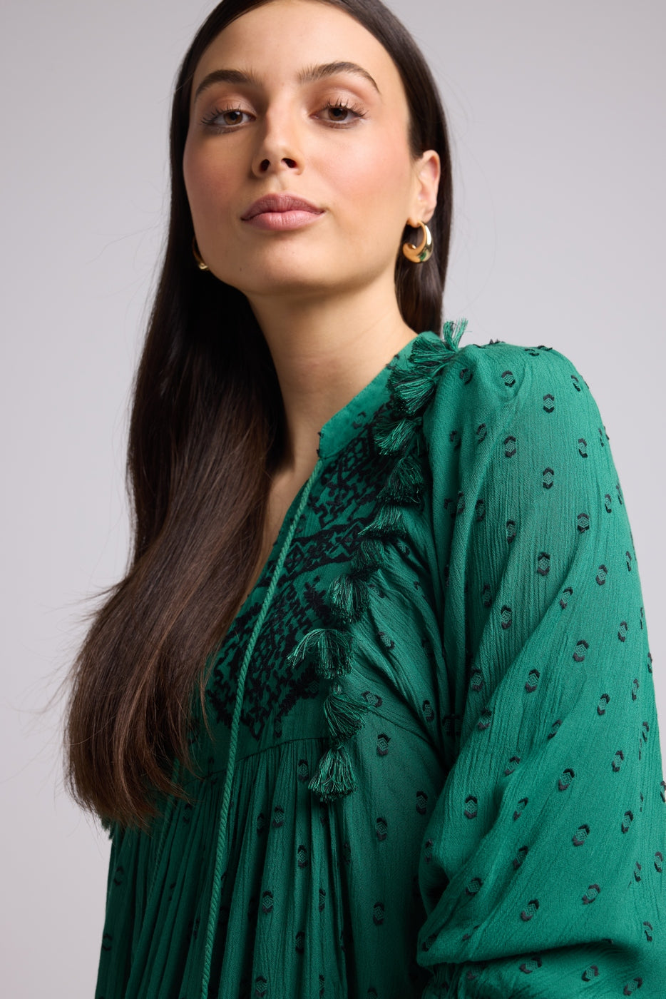 Vestido Corto - Sister Court - Verde