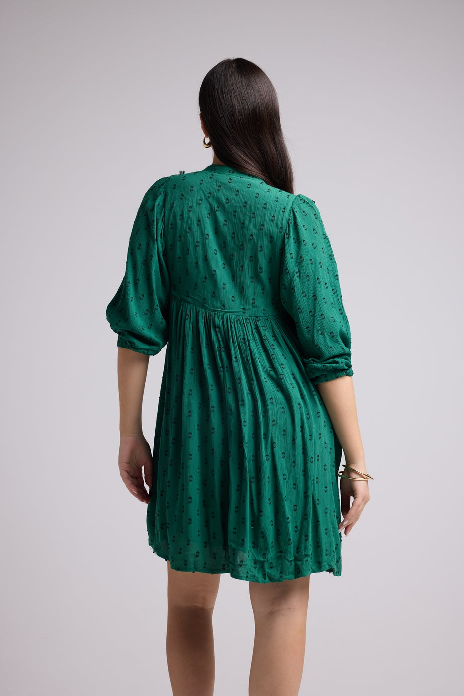 Vestido Corto - Sister Court - Verde