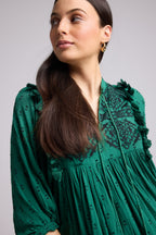 Vestido Corto - Sister Court - Verde