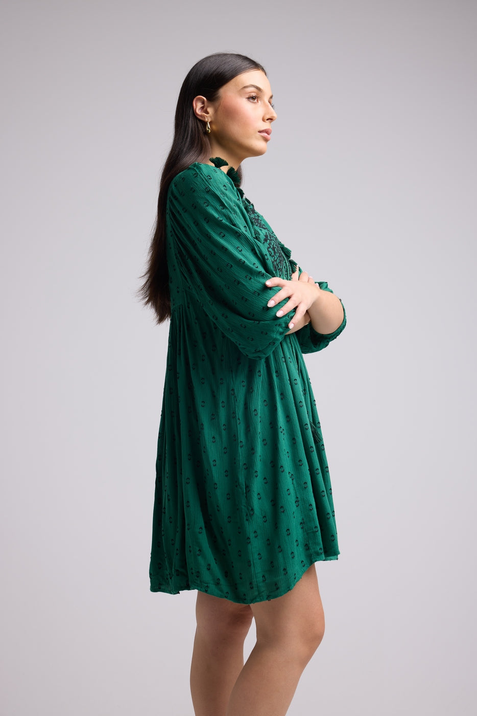 Vestido Corto - Sister Court - Verde
