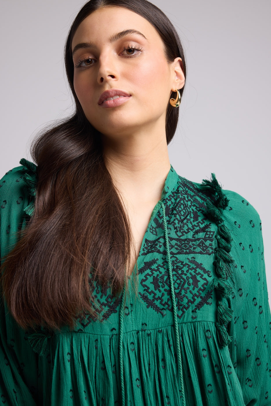 Vestido Corto - Sister Court - Verde
