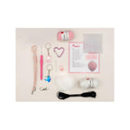 Kit de ganchillo para principiantes - Charms para bolsos - Glam Pink