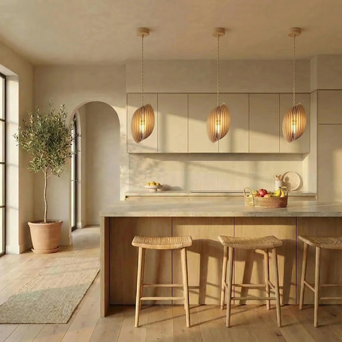 Assia Teinté Chêne | Suspension