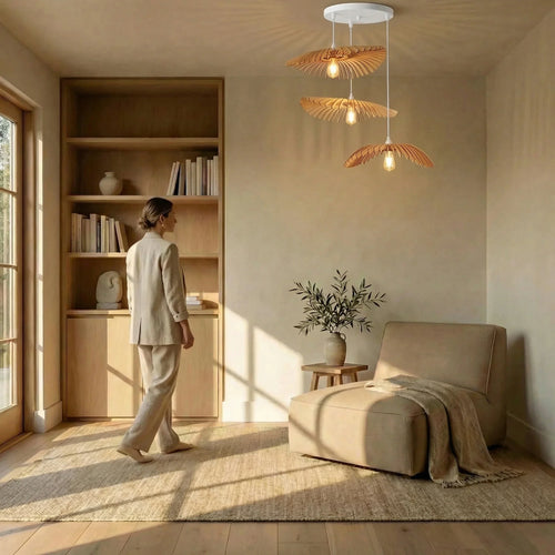 Cygnes Trio Teinté Chêne | Suspension