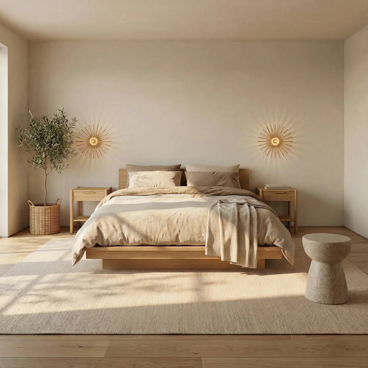 Mini Néo Oak-Stained | Wall Light