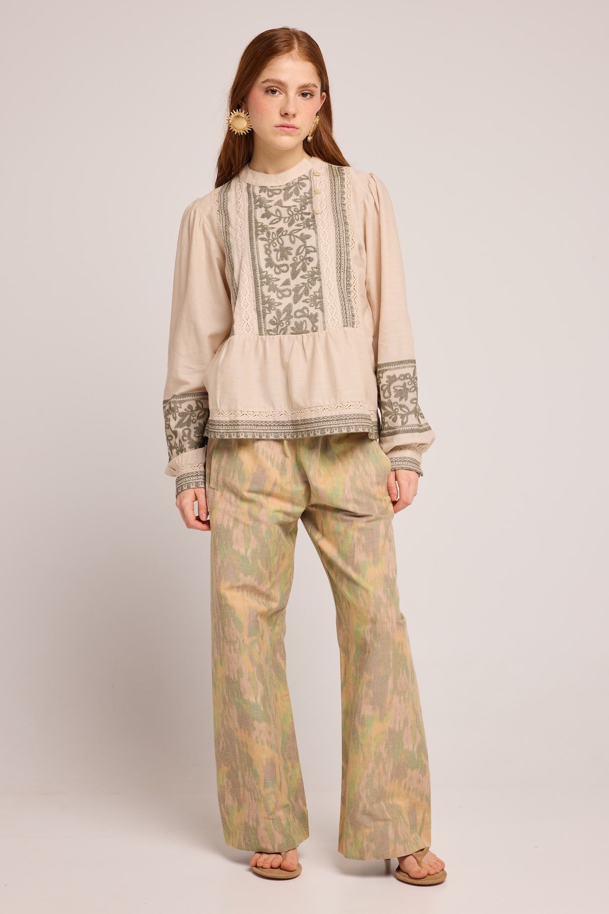 Siyou Blouse - Jacquard