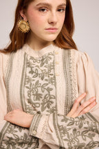 Siyou Blouse - Jacquard