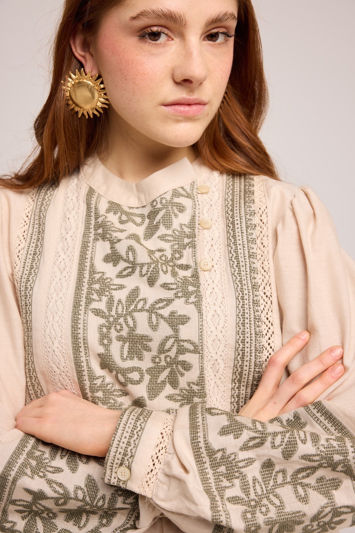 Siyou Blouse - Jacquard