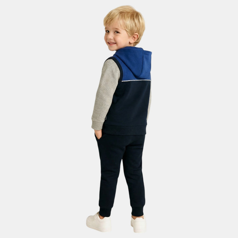 Ensemble 3 Pièces Ellesse Garcon - Noir