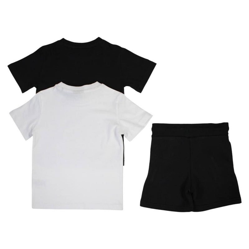 Pack De 2 T-Shirts Et Short Ellesse Garcon - Noir/Blanc