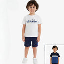 Pack De 2 T-Shirts Et Short Ellesse Garcon - Blanc/Marine