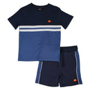 Pack De 2 T-Shirts Et Short Ellesse Garcon - Blanc/Marine