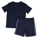 Pack De 2 T-Shirts Et Short Ellesse Garcon - Blanc/Marine