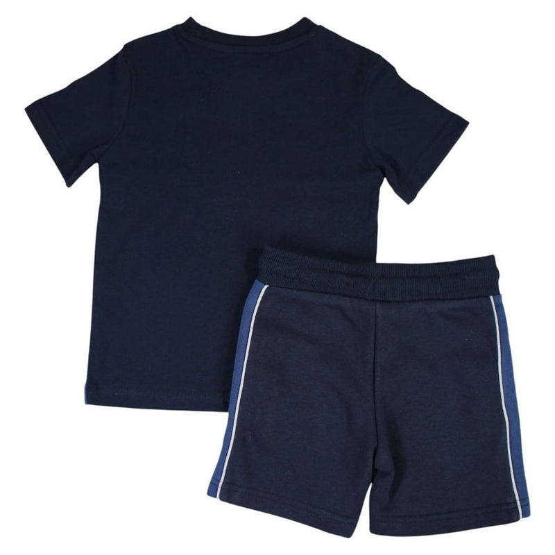 Pack De 2 T-Shirts Et Short Ellesse Garcon - Blanc/Marine