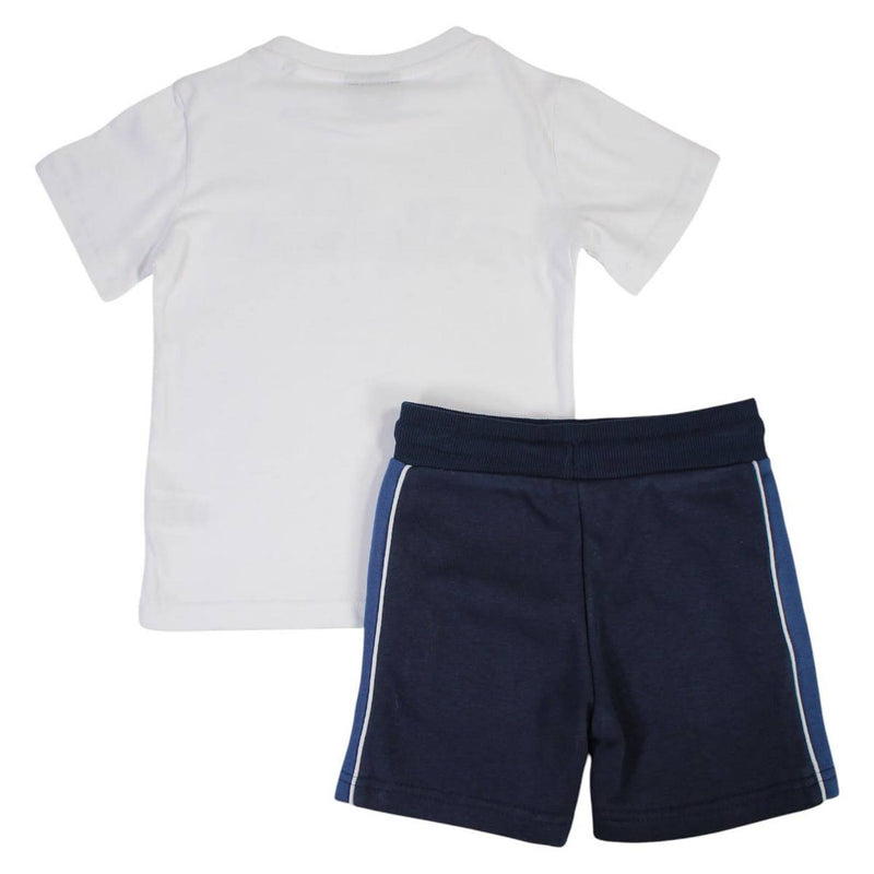 Pack De 2 T-Shirts Et Short Ellesse Garcon - Blanc/Marine