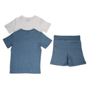 Pack De 2 T-Shirts Et Short Ellesse Garcon - Bleu/Blanc