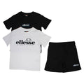Pack De 2 T-Shirts Et Short Ellesse Garcon - Noir/Blanc