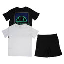 Pack De 2 T-Shirts Et Short Ellesse Garcon - Noir/Blanc