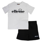 Pack De 2 T-Shirts Et Short Ellesse Garcon - Noir/Blanc