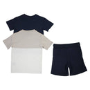 Pack De 2 T-Shirts Et Short Ellesse Garcon - Gris/Marine
