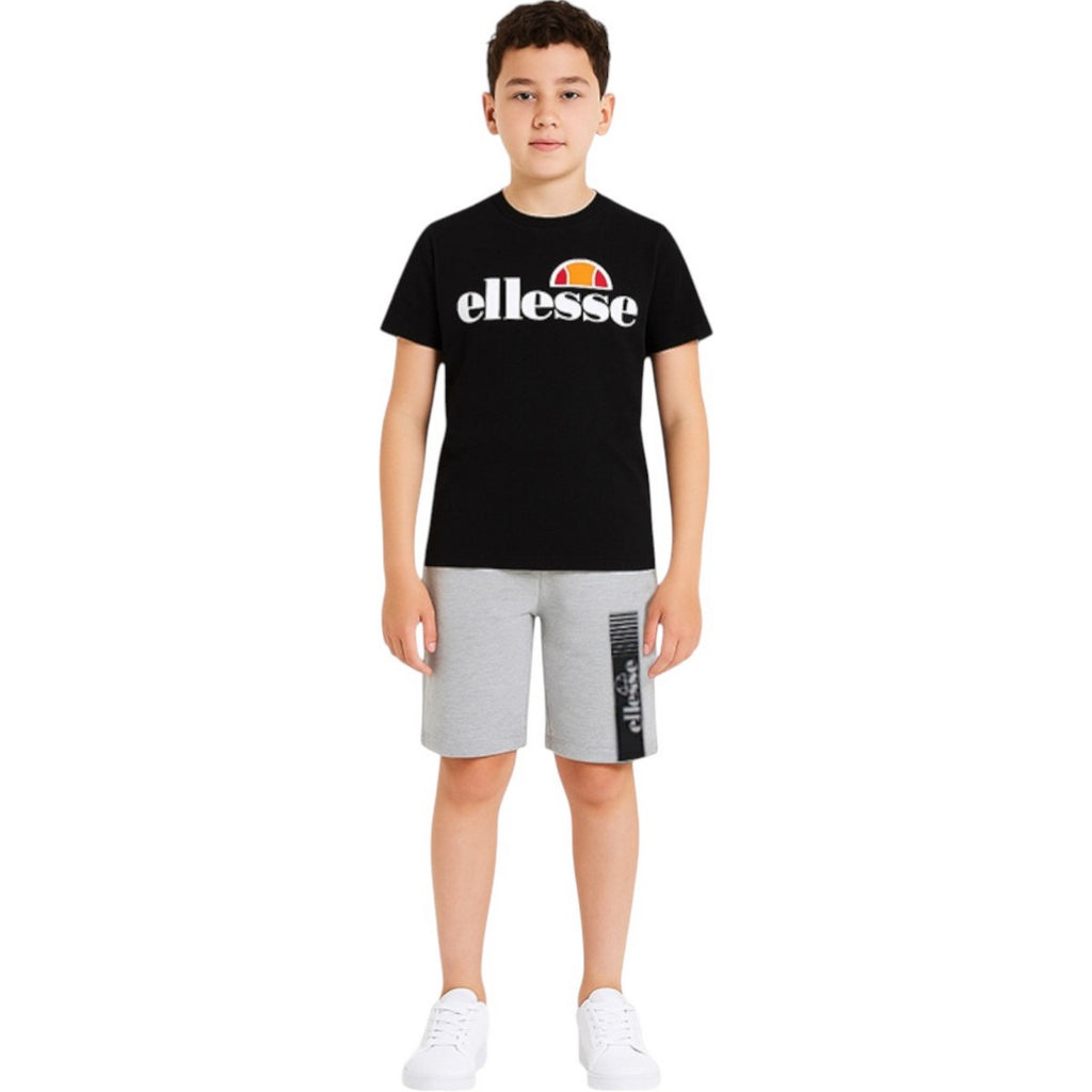 Pack De 2 T-Shirts Et Short Ellesse Garcon - Noir/Gris