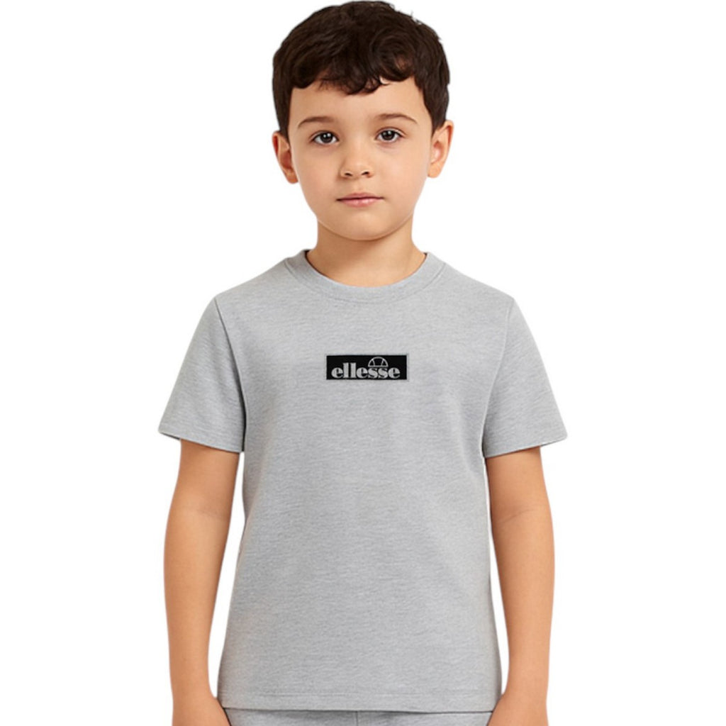 Pack De 2 T-Shirts Et Short Ellesse Garcon - Noir/Gris