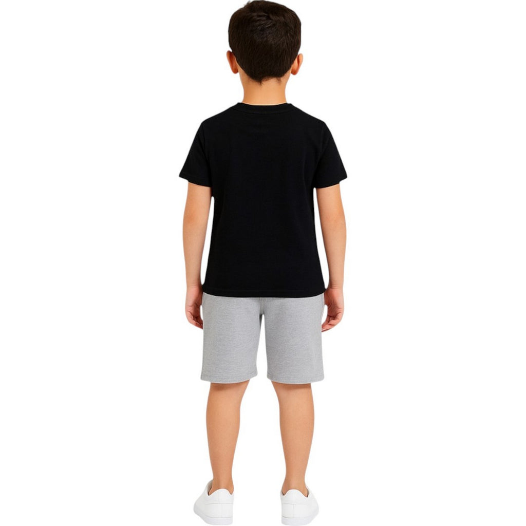 Pack De 2 T-Shirts Et Short Ellesse Garcon - Noir/Gris