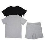 Pack De 2 T-Shirts Et Short Ellesse Garcon - Noir/Gris
