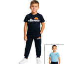 Pack De 2 T-Shirts Et Pantalon De Jogging Ellesse Garcon - Marine/Bleu