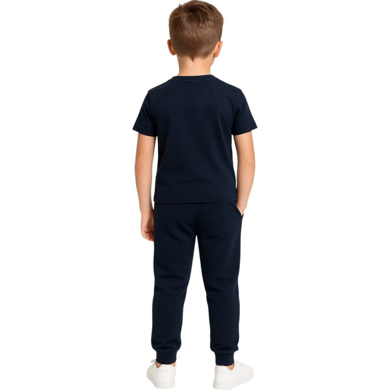 Pack De 2 T-Shirts Et Pantalon De Jogging Ellesse Garcon - Marine/Bleu