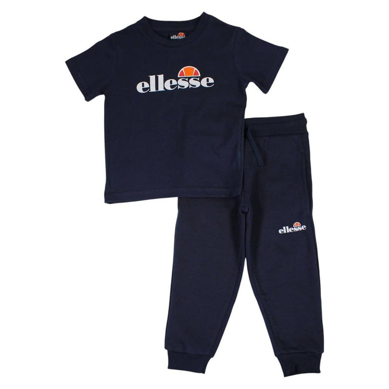 Pack De 2 T-Shirts Et Pantalon De Jogging Ellesse Garcon - Marine/Bleu