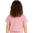 Pack De 2 T-Shirts Et Short Cycliste Ellesse Fille - Blanc/Rose