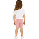 Pack De 2 T-Shirts Et Short Cycliste Ellesse Fille - Blanc/Rose